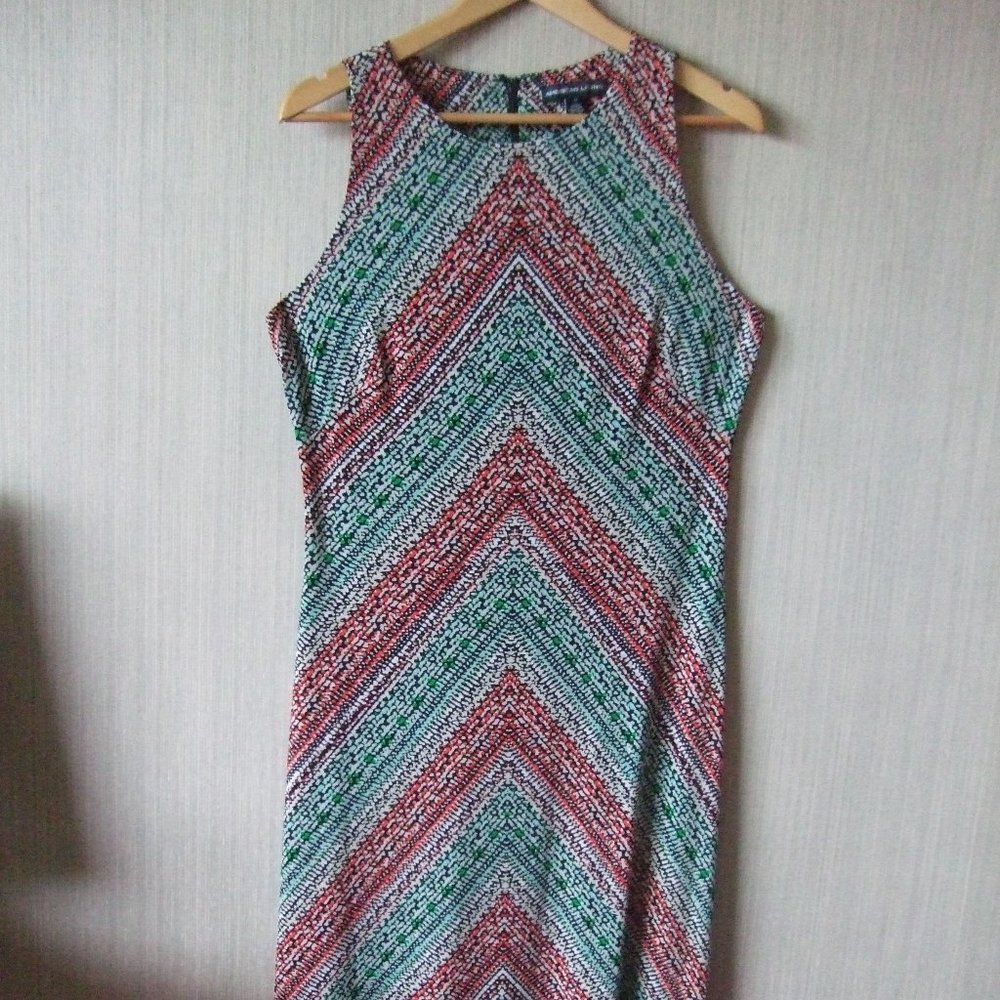 Lovely  Figure-Flattering Silky  Dress  Size 12   American Living
